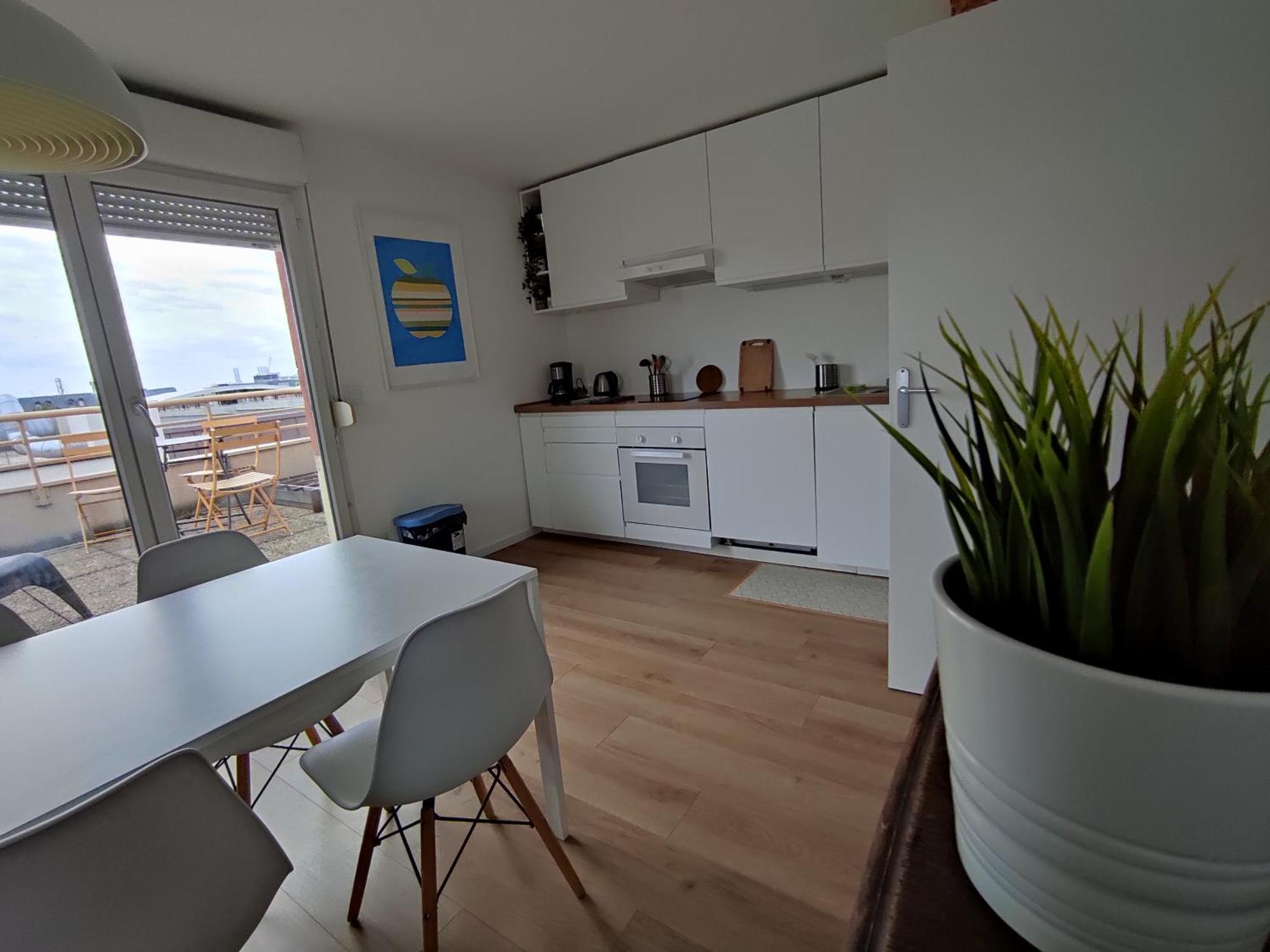 Appartement Terrasse Sud Dernier Etage + Parking Le Havre Extérieur photo